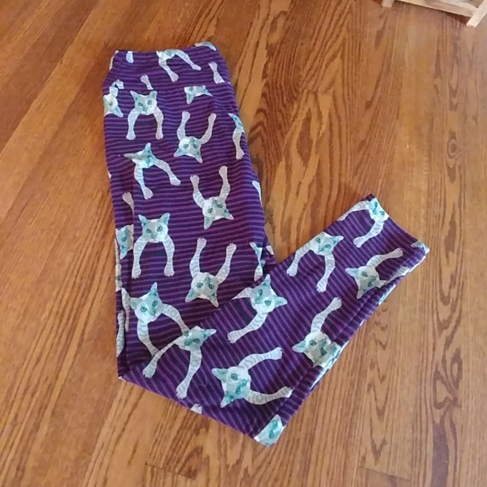Luaroe cat leggings!!! TC